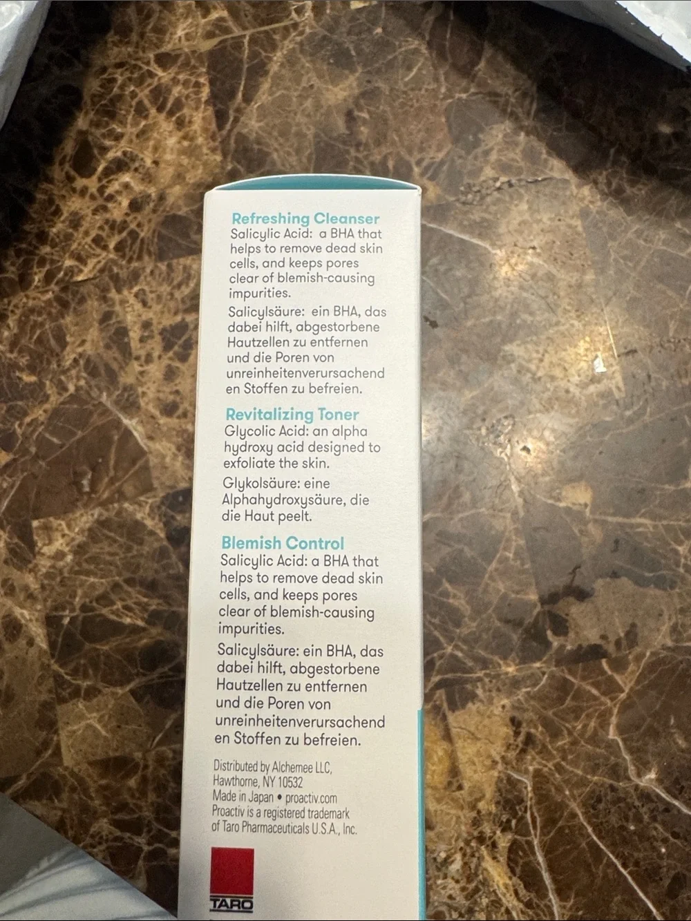 Proactiv 3-Piece Skincare Kit in White with Teal Accents